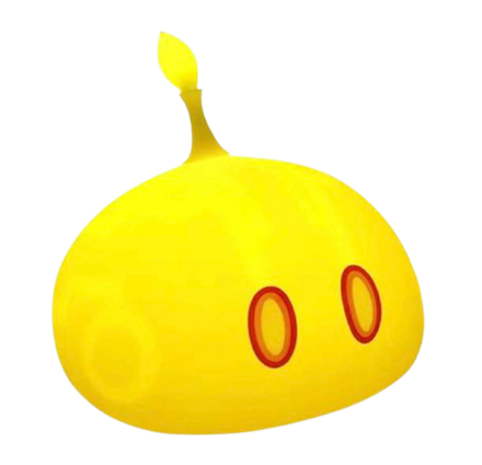 Светильник Silicone Genshin Impact Night Lamp Electro Slime