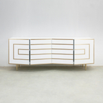 ТУМБА WHITE&BRASS