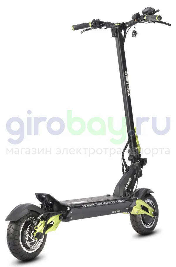 Электросамокат WHITE SIBERIA NERPA PRO 3600W Elka Green (зеленый) фото 5 фото №10