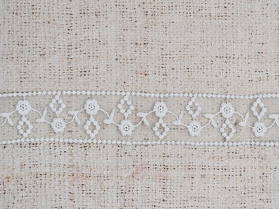 Вышивка на сетке, ш. 4 см