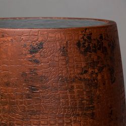 Кашпо BOWL CROCODILE D52 H29