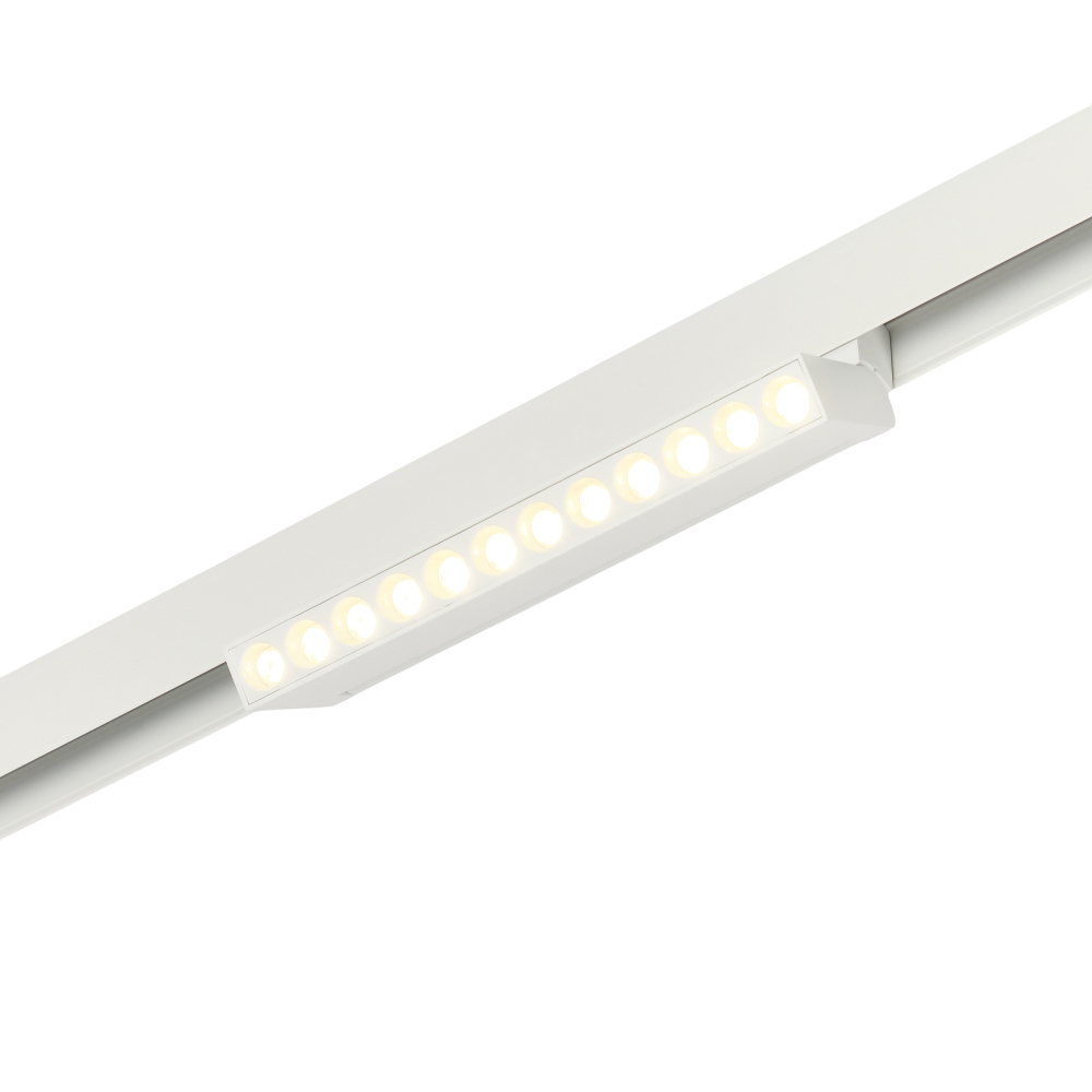 Трековый магнитный светодиодный светильник 12W 48V MyFar FlowPoint MT0213-12W4K-W