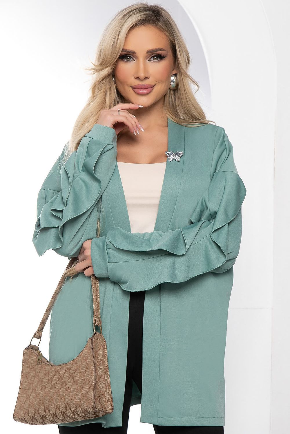 Жакет "Баттерфляй" (фисташка) Б8459 LT Collection (Акция)