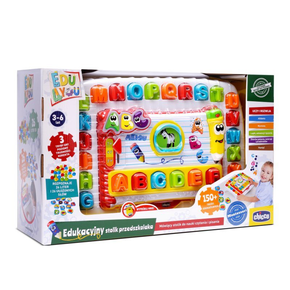 Chicco - Edu4You Интерактивный стол для дошкольника 10112X