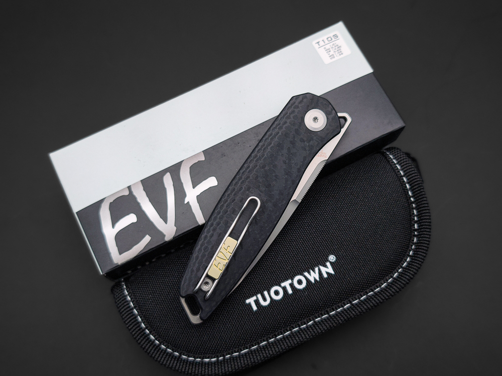 Складной нож EVF RSA [T10S carbon G10]