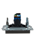 BRITE Розетка компьютерная RJ45 кат.6 РК11-БрС сталь IEK