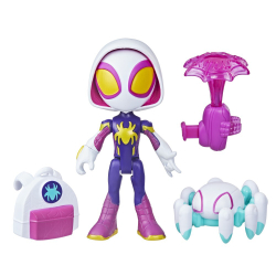 Hasbro Spidey Amazing Friends - Фигурка супергероя Ghost-Spider Web-Spinners / артикул   F8143 F7258  / GTIN 5010996136541