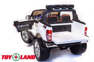 Детский электромобиль Toyland Ford Ranger 2017 4X4 белый