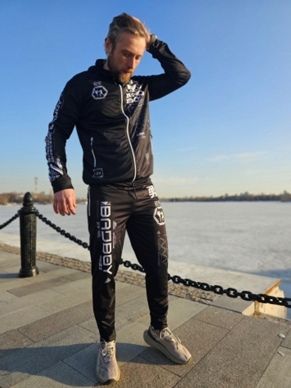 Костюм спортивный Bad Boy Street Korea  черный