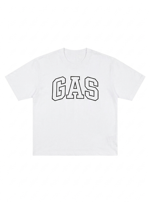 Футболка GAS Biicla + Friends Белая
