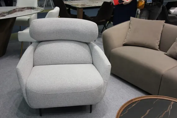 Кресло Forge серое