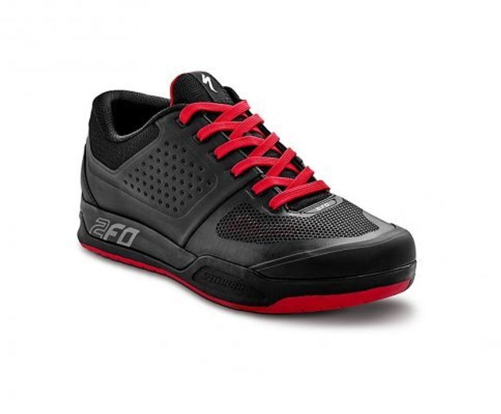 Велотуфли Specialized 2FO Clip MTB, черный/красный, размер 43/9.6 (61114-6043)
