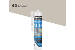 Затирка силиконовая Церезит CS 25 №43 цвет багама беж 280 мл