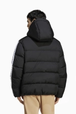 Куртка adidas Essentials 3-Stripes Puffer Down - черный