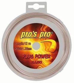 Теннисные струны Pro's Pro Plus Power (12 m) - белый