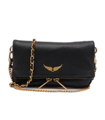 Кожаная сумка-мессенджер Zadig&Voltaire - черный(LWBA00005)