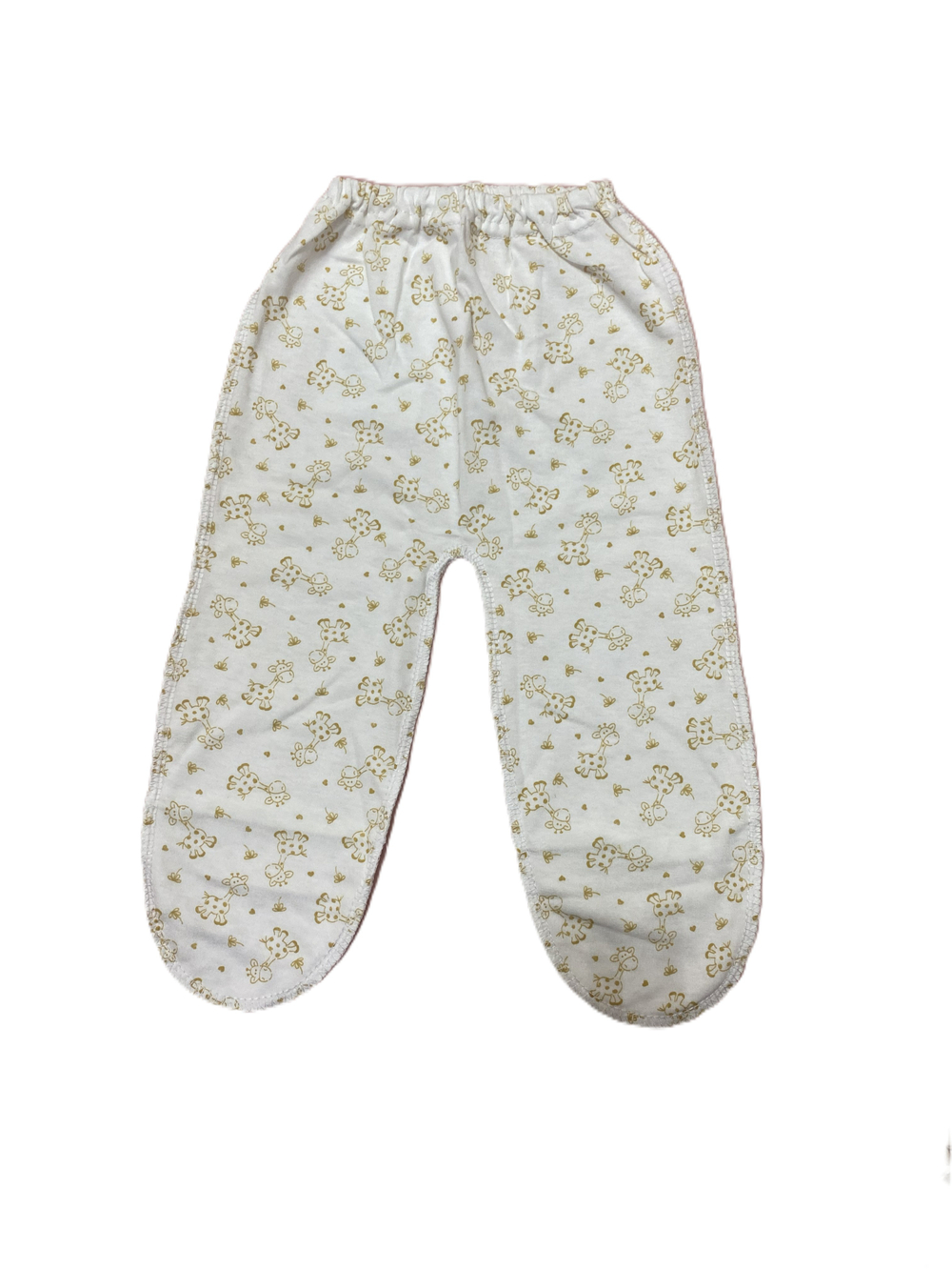 Ползунки на резинке из кулирки (100% хлопок) швы наружу на рост 62 см