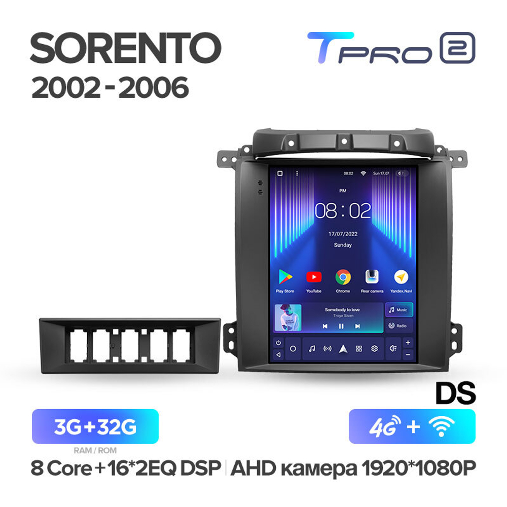 Teyes TPRO 2 9.7" для KIA Sorento 2002-2006