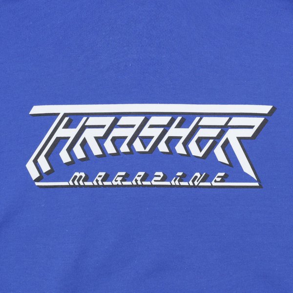 Худи Thrasher Future Logo Hood (royal) артикул: - купить в магазине Дайс