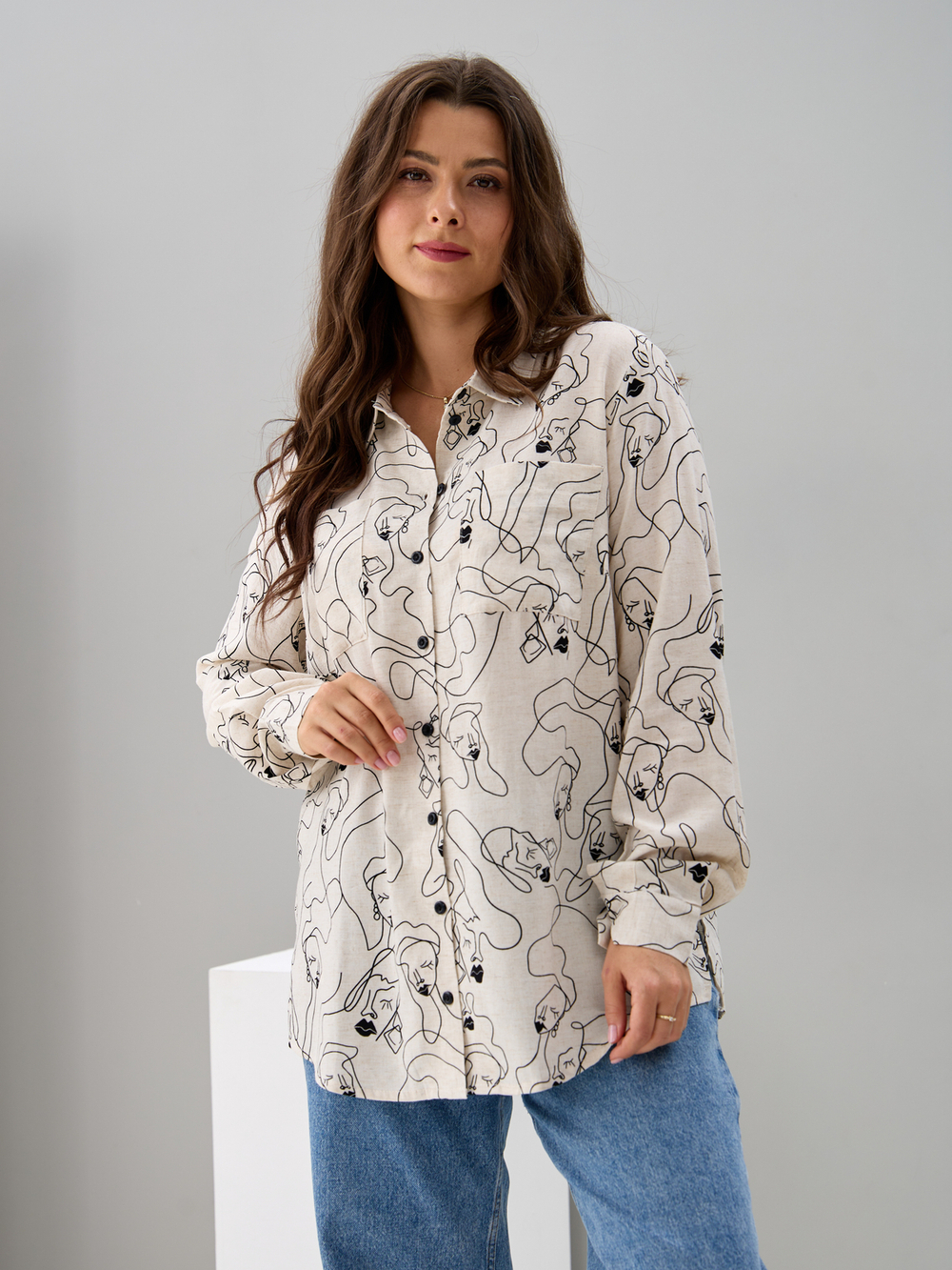 Рубашка Ртс-058/бежлица