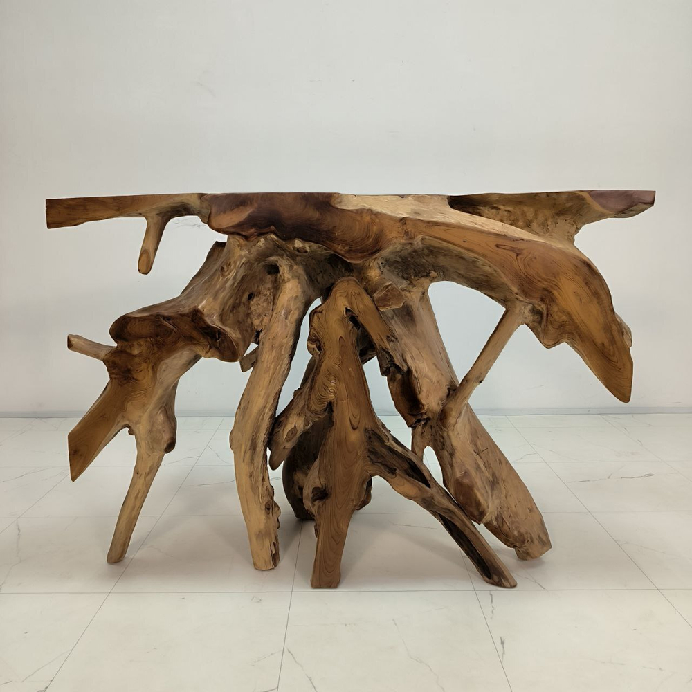 Консоль из корня тикового дерева 50086 Бакти (120*45*85)