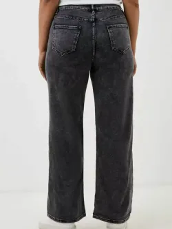 Джинсы палаццо широкие