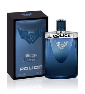 Police Wings Blue