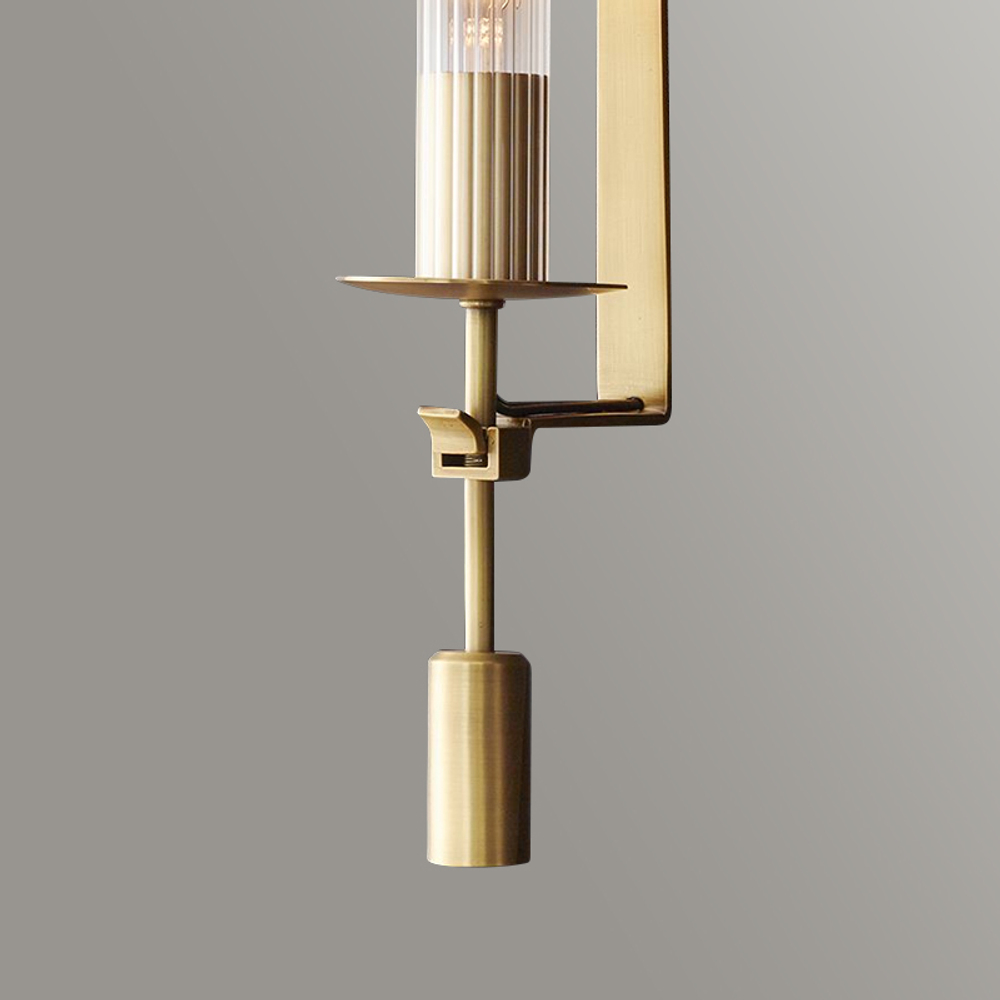 Настенный светильник MT8615-1W antique brass