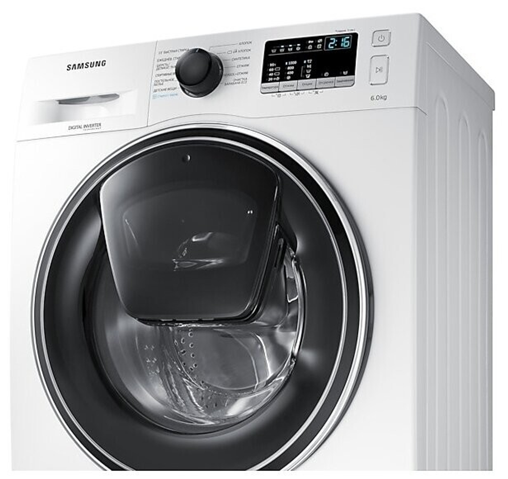 Стиральная машина Узкая Samsung WW60K40G00W (DU)