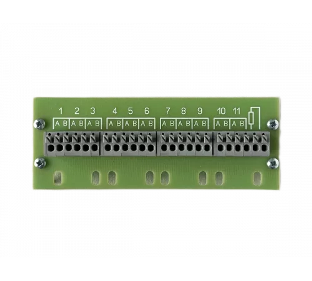 Разветвитель интерфейса RS-485 ПР-12 IP00 на din-рейку