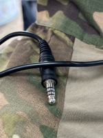 COMMUNICATION HEADSET V" тактические наушники для стрельбы/съемный микрофон (для крепления на шлем)