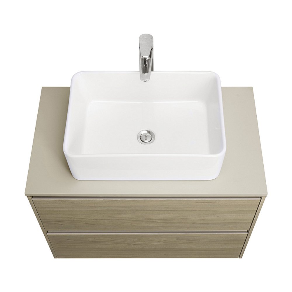 Столешница под раковину Roca Ona 79х45х18см 800мм галечный (A857618514)