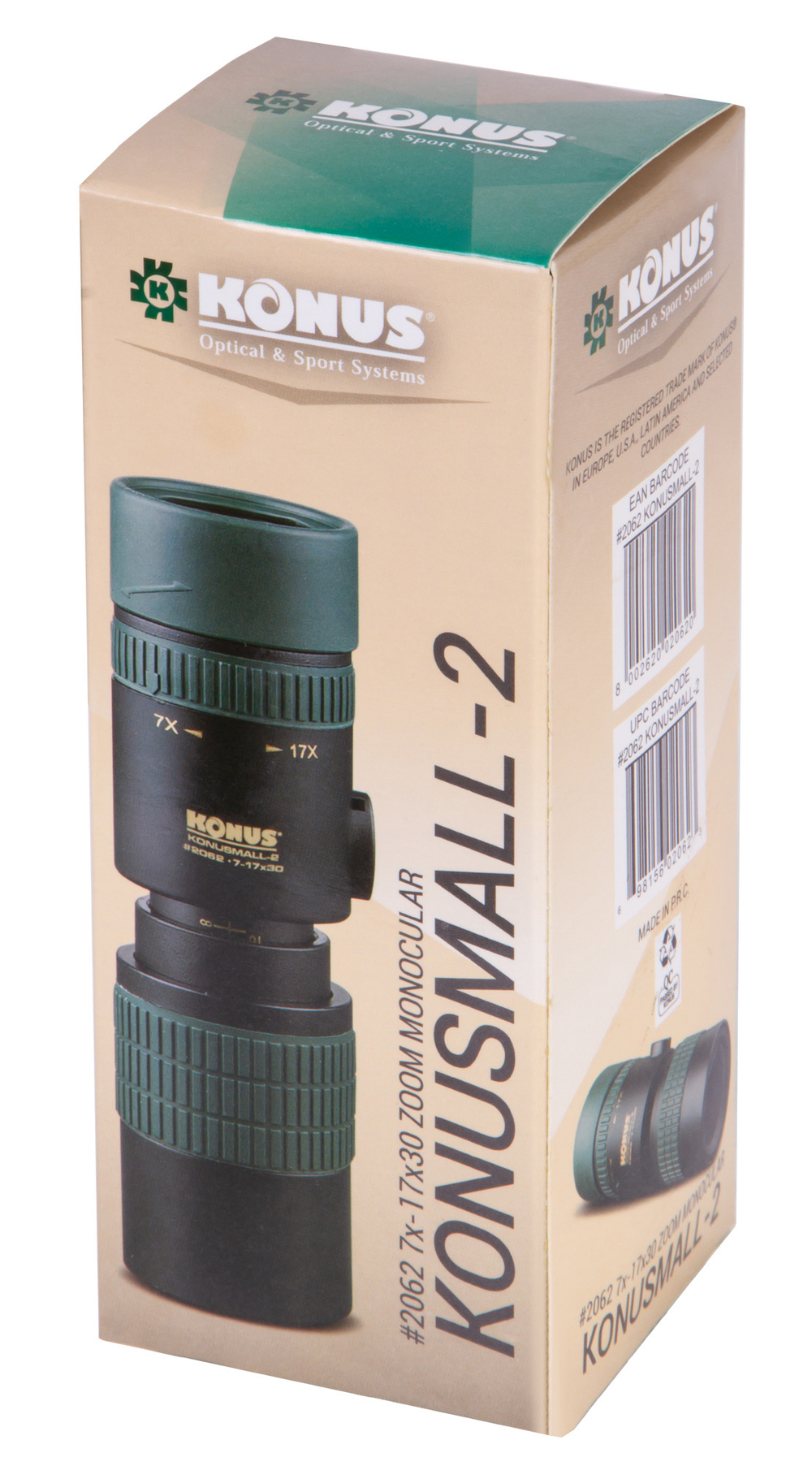 Монокуляр Konus Konusmall-2 7–17x30