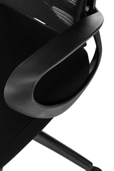 Кресло руководителя Бюрократ Sigma 2 черный сетка/ткань крестов. пластик