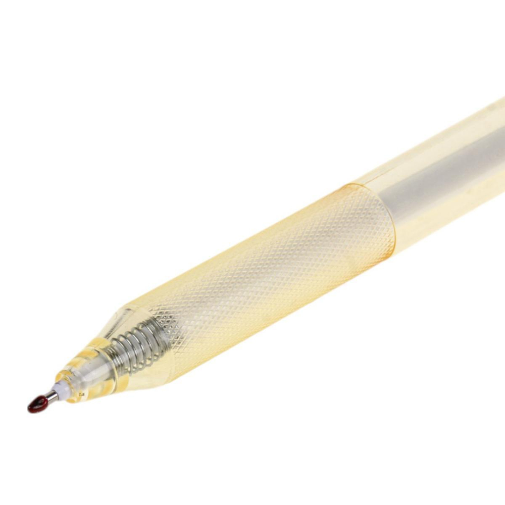 Ручка гелевая "Pastel" автомат 0,5мм, черная, полупрозрачный цв. корпуса, 6 цв.