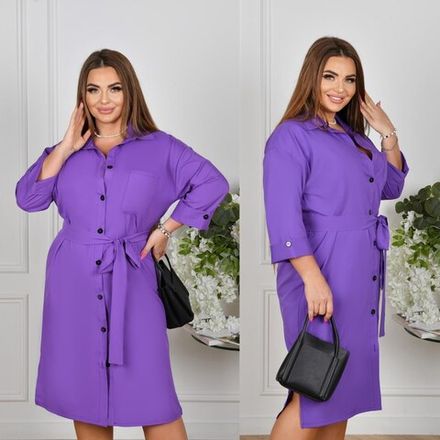 Платье-рубашка УК-3725 Фабрика Моды Фото 1