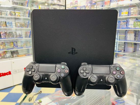 Sony Playstation 4 Slim 1TB CUH-2108B, Без коробкой, S/N: 02274524551316285  (PS4, Б/У)