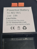 Ремонт аккумулятора AEG 18V Li-Ion