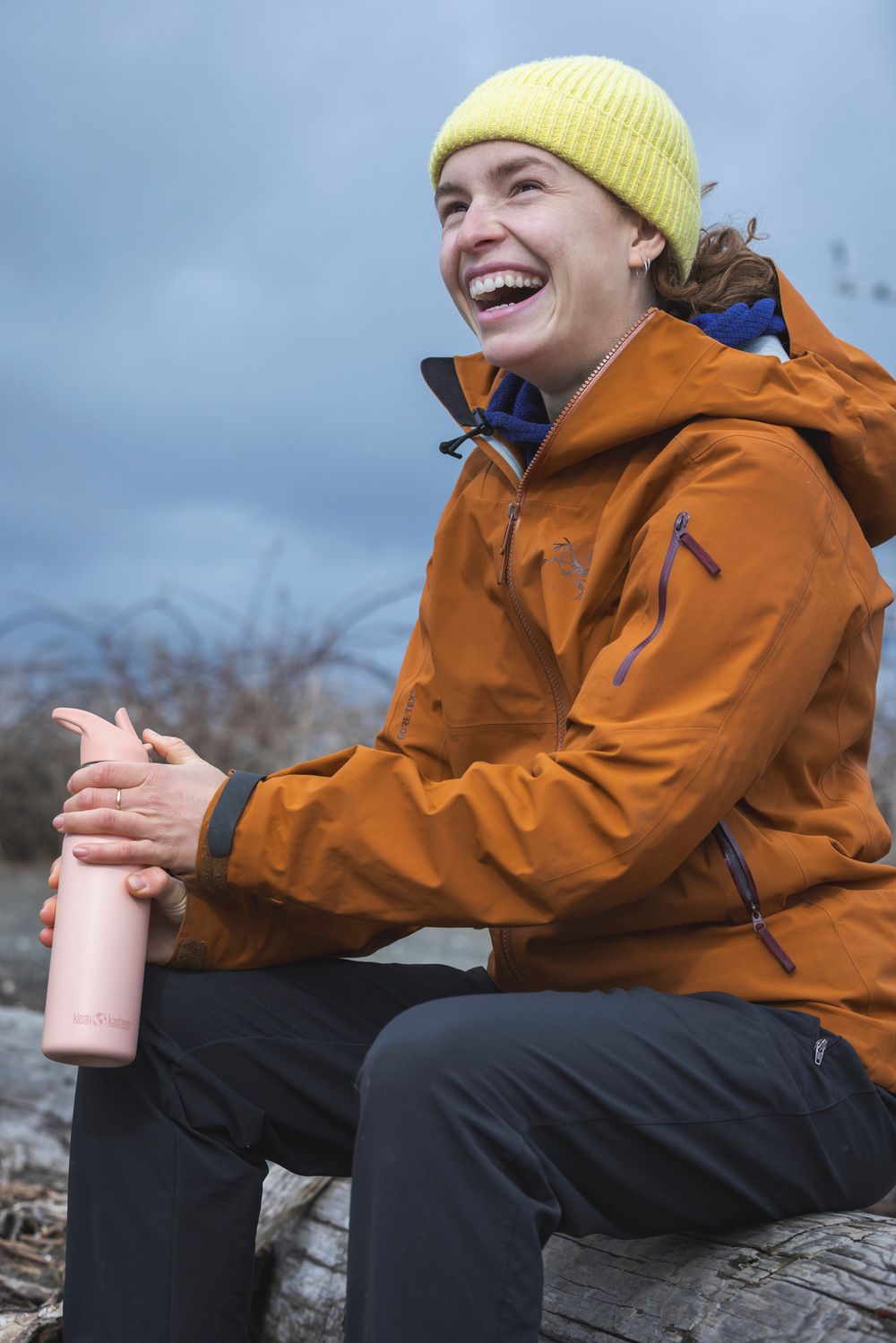 Бутылка Klean Kanteen Classic Narrow Flip Sport 18oz (532 мл) Peach Parfait