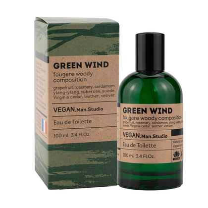 Вода туалетная Vegan Man Studio Green Wind (Веган Мэн Студио Грин Винд) - 100ml for men