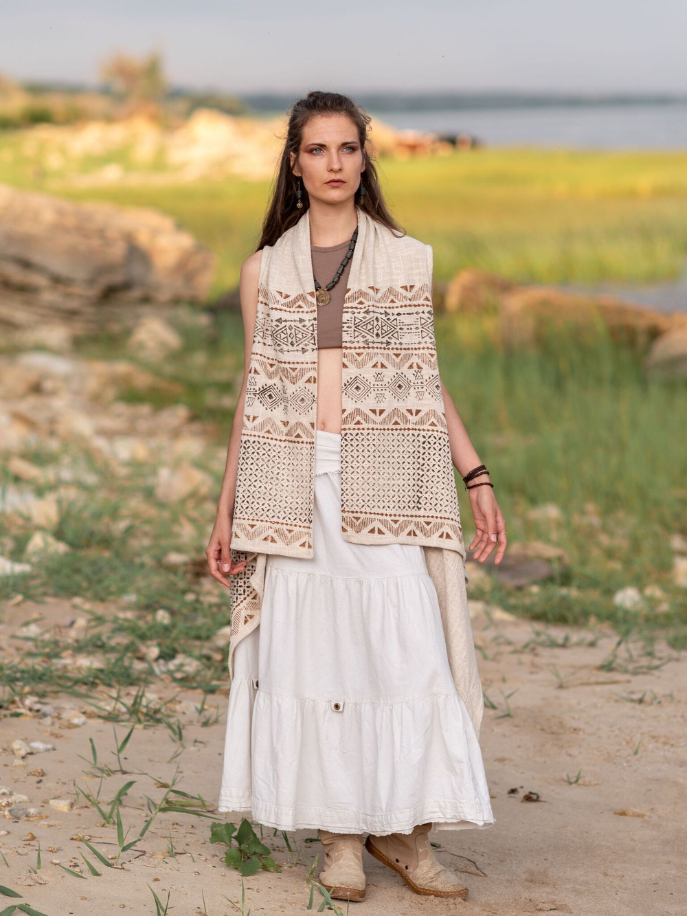 Жилет-накидка Tribal