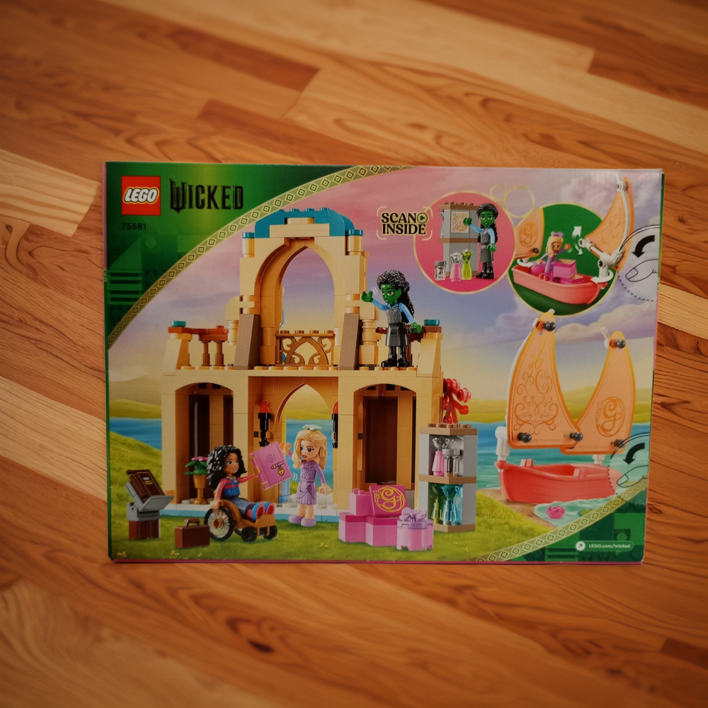 LEGO Wicked 75681 Глинда, Эльфаба и Несса Роуз в университете Шиз — коллекционный сет