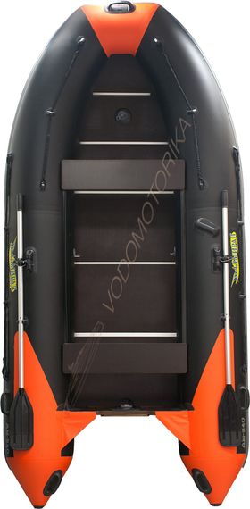 Лодка надувная Адмирал 340SL серый