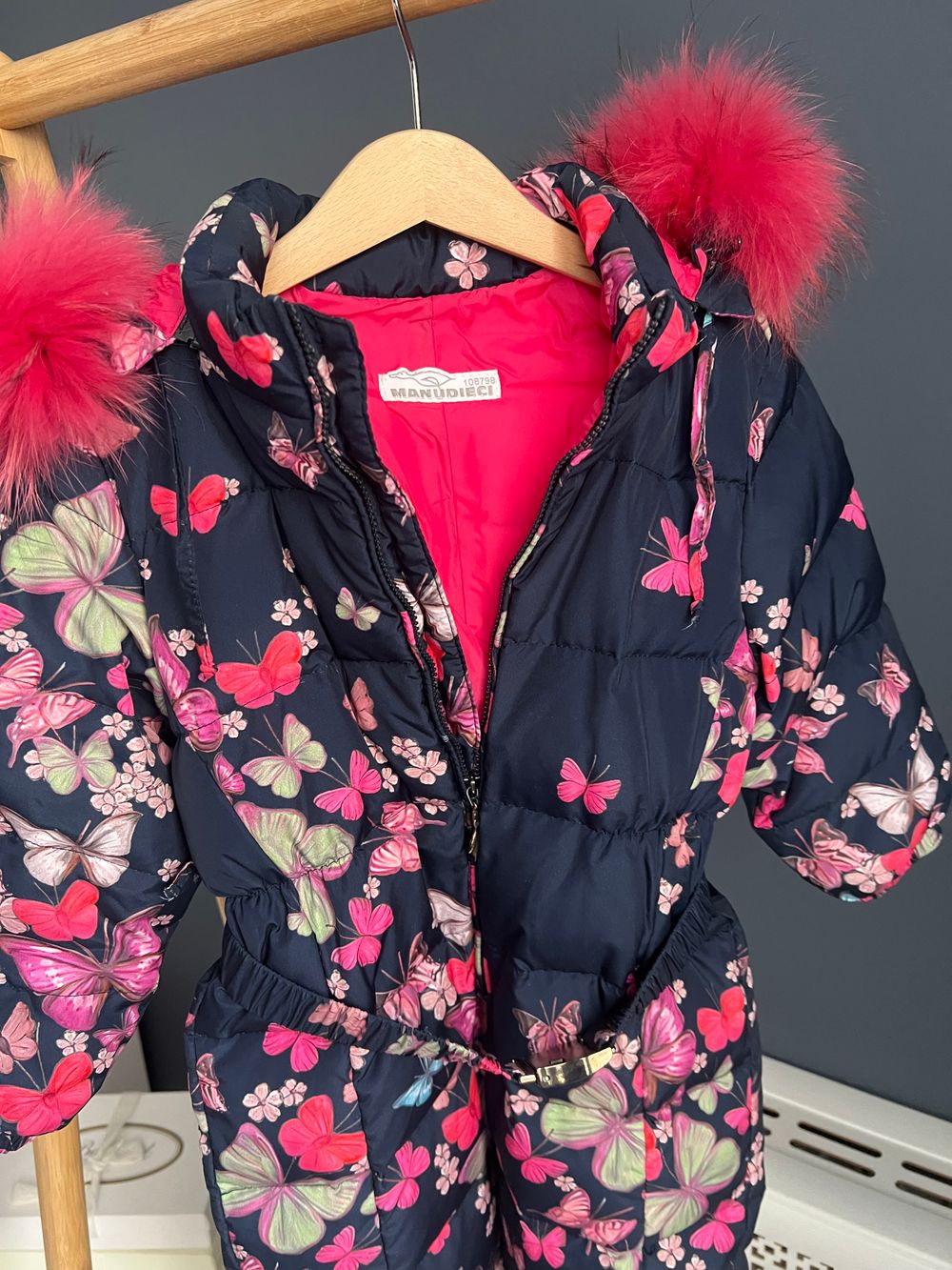 Комбинезон Manudieci зимний пуховый, 104