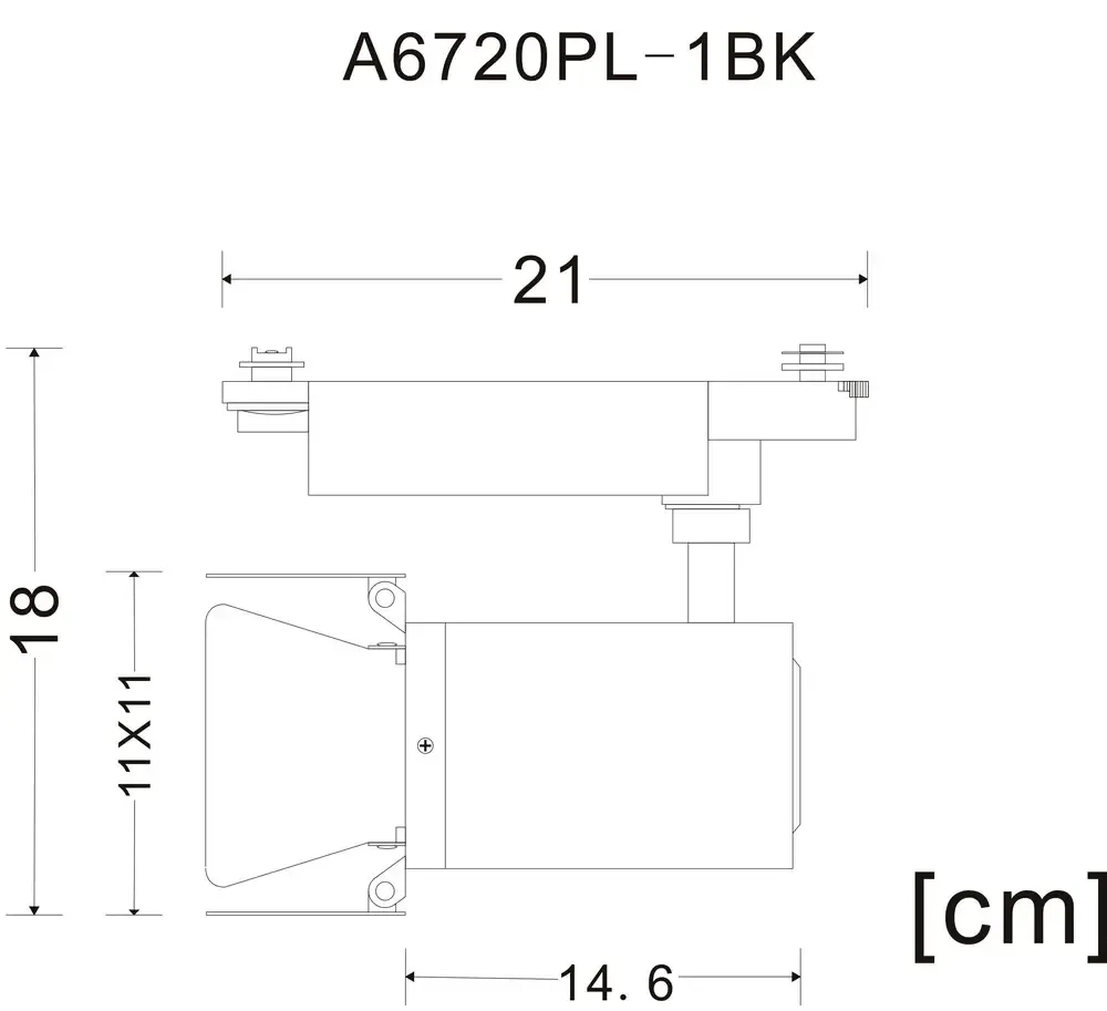 Трековый светильник Arte Lamp