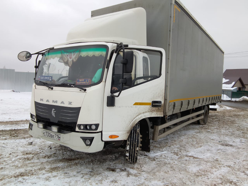 РусТрак 4389* на шасси КамАЗ 43082 4x2 Бортовой (Евроборт) 4389F1 (Евроборт, Дизельный, 3,8 л, 166 л