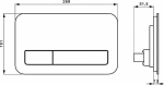 Кнопка для инсталляции Villeroy&Boch ViConnect 922400RE белая