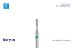 Бор алмазный зеленый  Frank Dental типа FG - D.807.010.G.FG