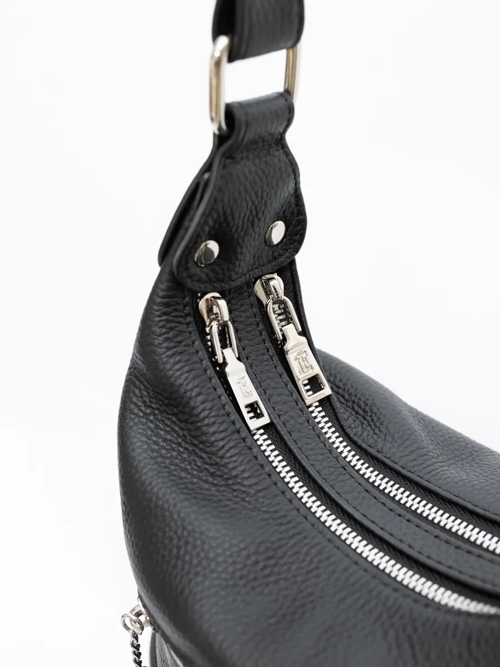 Сумка через плечо шоппер натуральная кожа