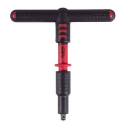 KING TONY (2178VE-05) Вороток диэлектрический 1/4", 125 мм, Т-образный